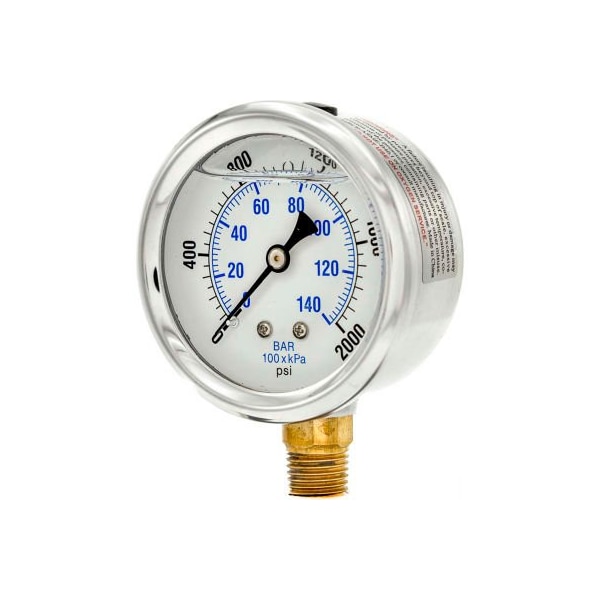 Engineered Specialty Products, Inc Pic Gauges 21/2" Vacuum Gauge